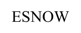 ESNOW trademark