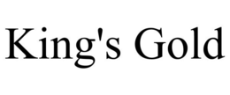 KING'S GOLD trademark