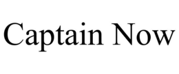 CAPTAIN NOW trademark