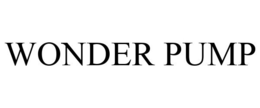 WONDER PUMP trademark