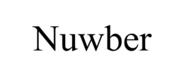 NUWBER trademark