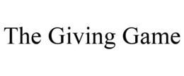 THE GIVING GAME trademark