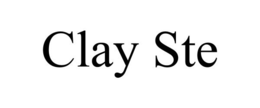 CLAY STE trademark