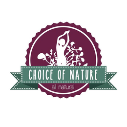 CHOICE OF NATURE ALL NATURAL trademark