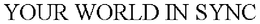 YOUR WORLD IN SYNC trademark