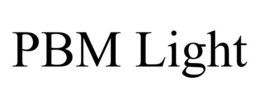 PBM LIGHT trademark