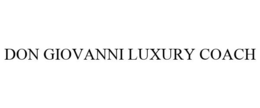 DON GIOVANNI LUXURY COACH trademark