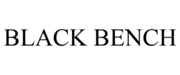 BLACK BENCH trademark