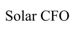 SOLAR CFO trademark