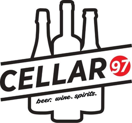 CELLAR  97  BEER. WINE. SPIRITS. trademark