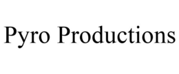 PYRO PRODUCTIONS trademark