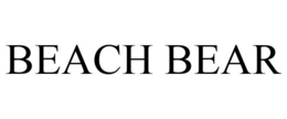 BEACH BEAR trademark