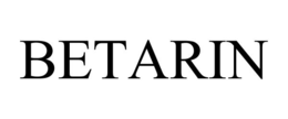 BETARIN trademark