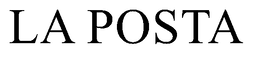 LA POSTA trademark