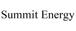 SUMMIT ENERGY trademark