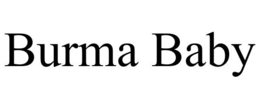 BURMA BABY trademark
