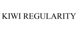 KIWI REGULARITY trademark