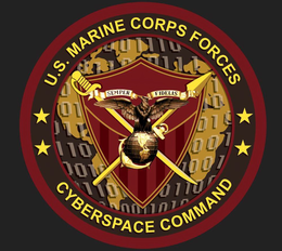 U.S. MARINE CORPS FORCES CYBERSPACE COMMAND SEMPER FIDELIS 1 0 trademark