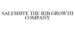SALESHIVE THE B2B GROWTH COMPANY trademark