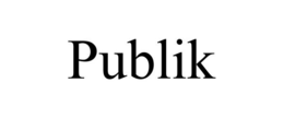 PUBLIK trademark