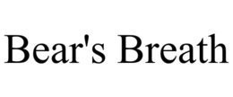 BEAR'S BREATH trademark