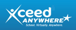 XCEED ANYWHERE SCHOOL. VIRTUALLY. ANYWHERE. trademark