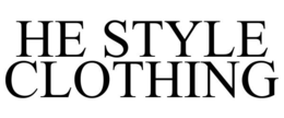 HE STYLE CLOTHING trademark