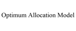 OPTIMUM ALLOCATION MODEL trademark