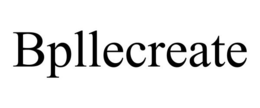 BPLLECREATE trademark