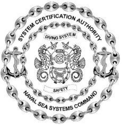 SYSTEM CERTIFICATION AUTHORITY DIVING SYSTEM SAFETY NAVAL SEA SYSTEMS COMMAND trademark