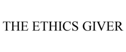 THE ETHICS GIVER trademark