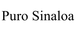 PURO SINALOA trademark