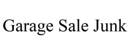 GARAGE SALE JUNK trademark