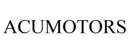 ACUMOTORS trademark