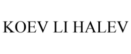 KOEV LI HALEV trademark