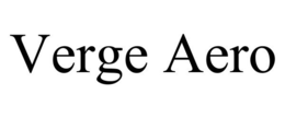 VERGE AERO trademark