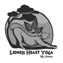 LIONESS HEART YOGA BY JESSICA trademark