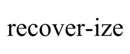 RECOVER-IZE trademark