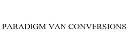 PARADIGM VAN CONVERSIONS trademark