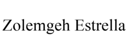 ZOLEMGEH ESTRELLA trademark