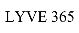 LYVE 365 trademark