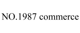 NO.1987 COMMERCE trademark