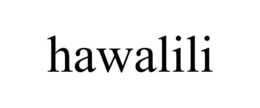 HAWALILI trademark