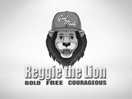 GOD MADE REGGIE THE LION BOLD FREE COURAGEOUS trademark