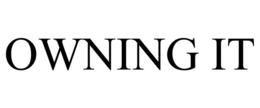OWNING IT trademark