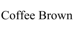 COFFEE BROWN trademark