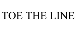 TOE THE LINE trademark