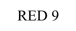 RED 9 trademark
