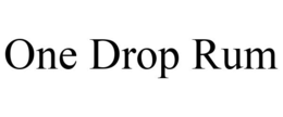 ONE DROP RUM trademark