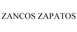 ZANCOS ZAPATOS trademark
